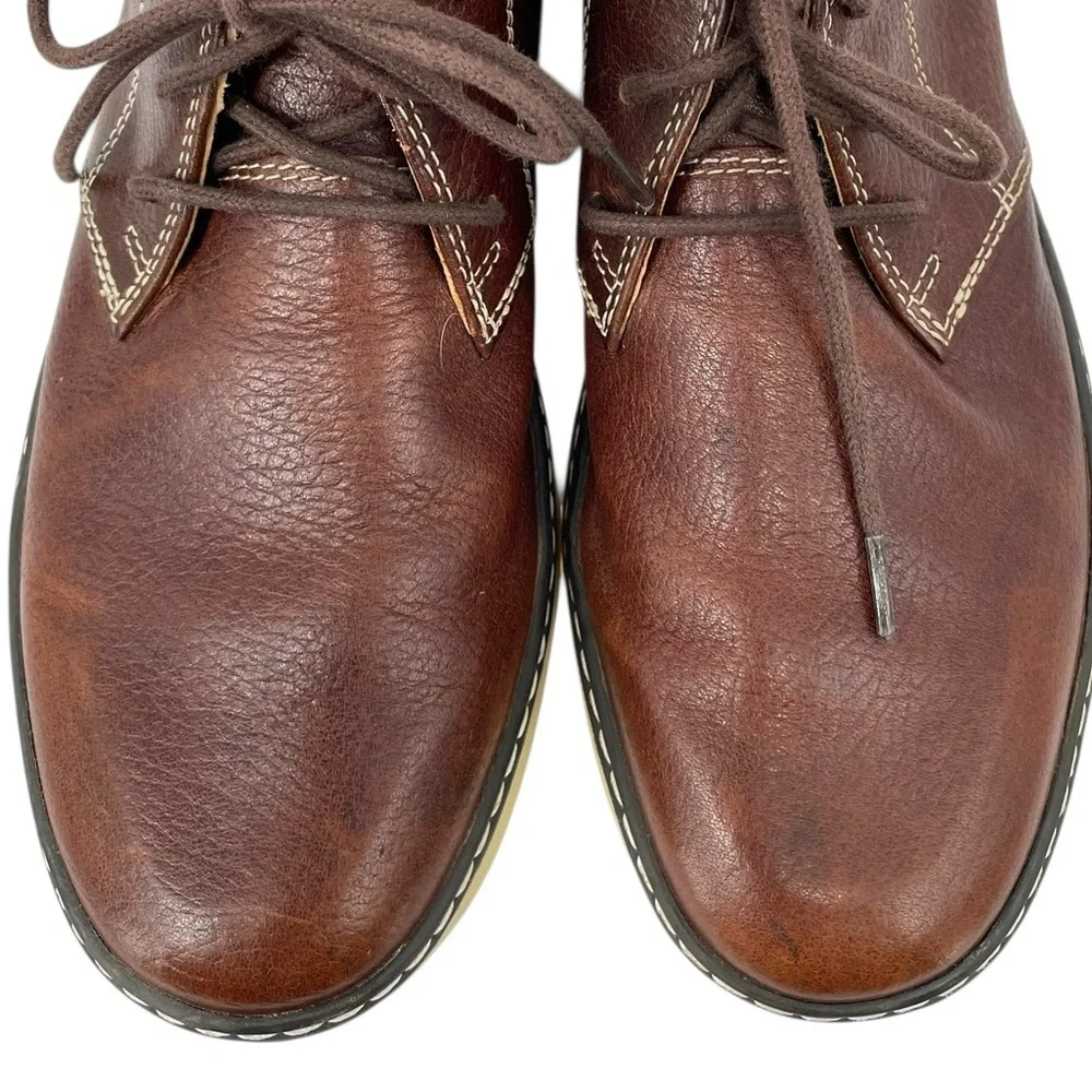 Johnston & Murphy McGuffey Chukka Leather Ankle Dress School Boots Shoes Boys 6
